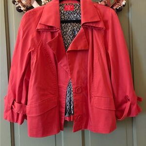 Elle Women's Bold Red Blazer